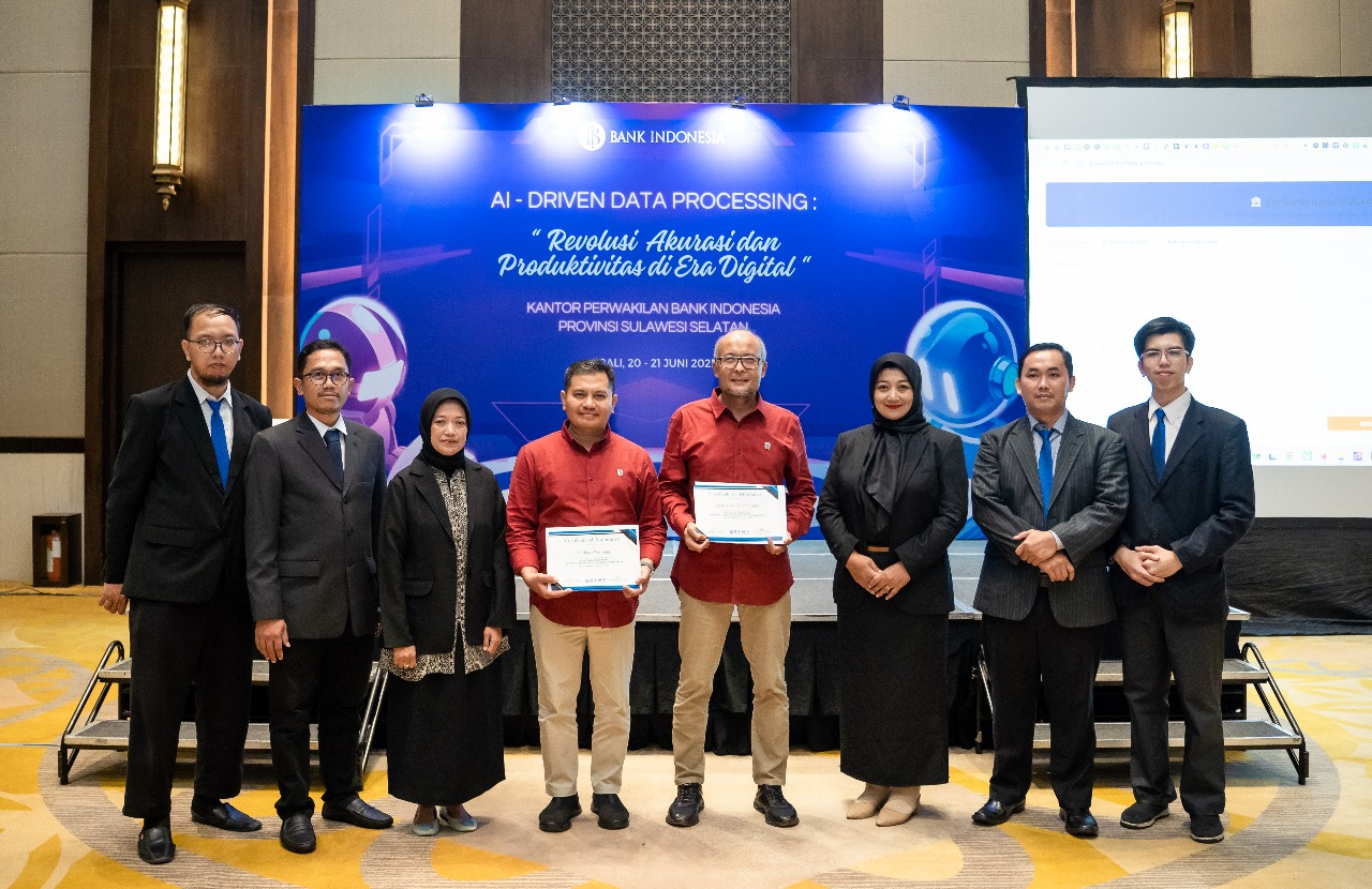 Ceremony AI Training Bank Indonesia Sulawesi Selatan